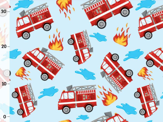 feuerwehr im einsatz blau